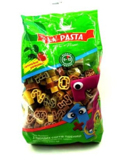 La Pasta Макарон кольоровий 350г