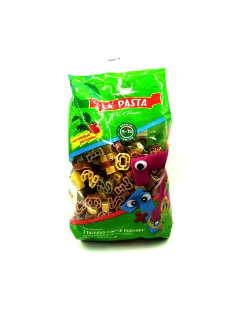 La Pasta Макарон кольоровий 350г