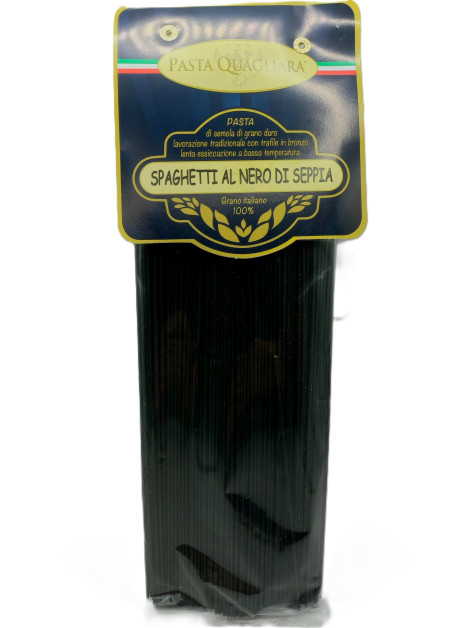Pasta Quagliara Спагеті з чорнилом каракатиці 500г