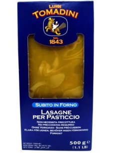 Tomadini Тісто на Лазанью 500г