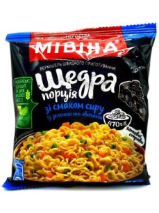Мівіна Вермішель Щедра порція в асорт 73,5г