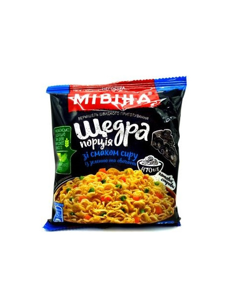 Мівіна Вермішель Щедра порція в асорт 73,5г