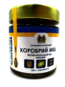Brave Honey Мед липовий 320г
