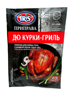 Iris Приправа до курки гриль 25г