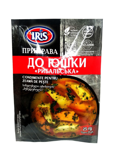 Iris Приправа до юшки 25г