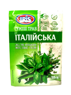 Суміш трав ТМ Iris Італыйська 10 грм