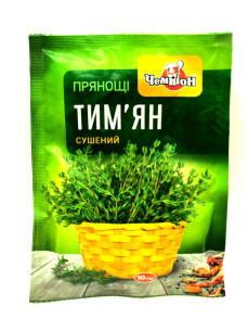 Чемпiон Тим'ян сушений 10г
