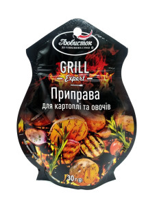 Любисток GRILL Приправа до Картоплі та овочів 30г