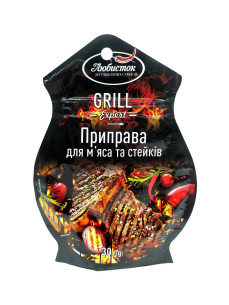 Любисток GRILL до мяса та стейків 30г