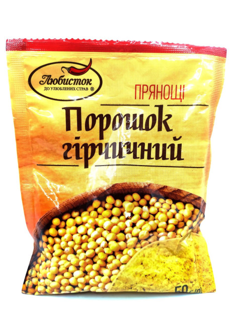 Любисток Порошок гірчичний 50г