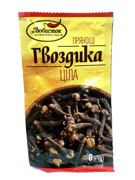 Любисток Приправа гвоздика ціла 8г