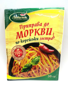 Любисток Приправа до моркви по-корейськи 30г