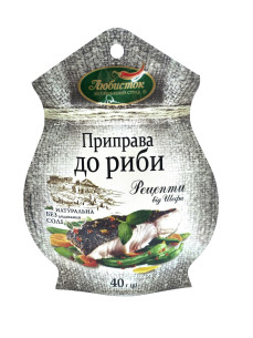 Любисток Приправа Рецепти від шефа До риби 40г