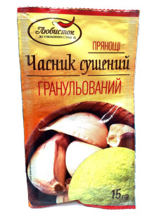 Любисток Приправа Часник гранульований 15г