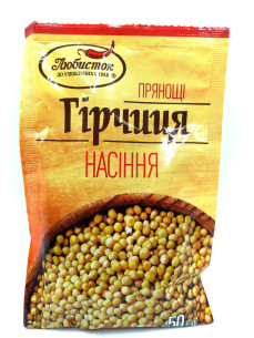 Любисток Прянощі гірчиця насіння 50г