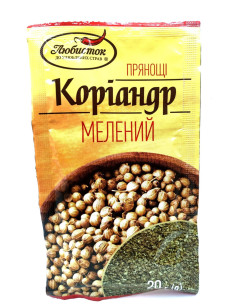 Приправа Любисток.Коріандр мелений
