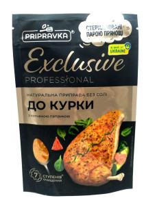 Pripravka Exclusive до курки натуральа без солі 50г