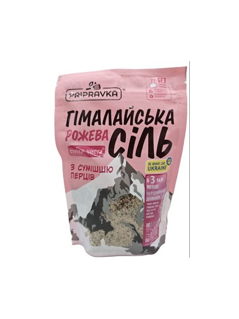 Pripravka Сіль Гімал. з суміш. перців 200г
