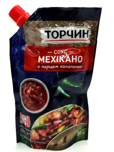 Торчин Соус Папрік,Чилі,Мехік в асорт. 200г