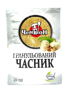 Чемпіон Приправа Часник гранульований 15г