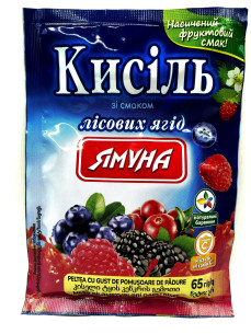 Кисіль в асортименті ТМ Ямуна 0,65 грм
