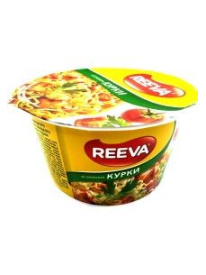 Reeva Вермішель стакан в асорт 75г