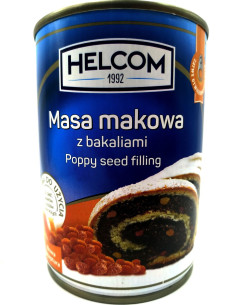 Helcom Макова начинка з сухофруктами з/б 380г