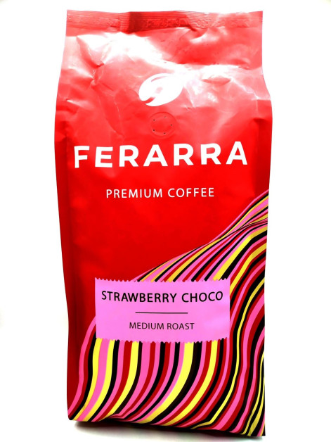 Ferarra Полуничний шоколад Кава зерено 1кг