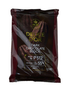 Шоколад Р512 Delice Dor чорний блок 1,2кг