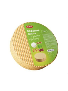 Вафельні листи круглі Веселка 0,100 грм