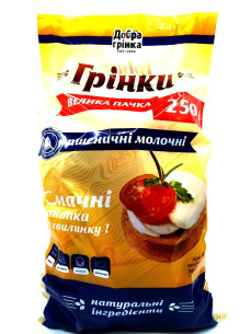Добра грінка Сухарі в асорт. 250г