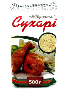 Лавер Сухарі панірувальні 500г