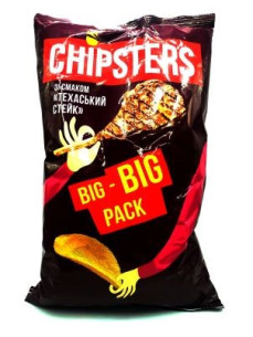 Chipster`s чіпси картопляні в асорт. 150г