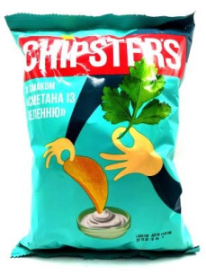 Chipster`s чіпси картопляні в асорт. 60г