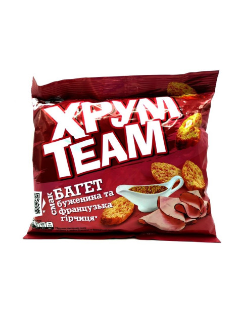 Хрум Теам багет в асорт. 90г