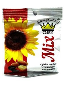 Соняшик та арахіс Вишукаий смак мікс 60гр