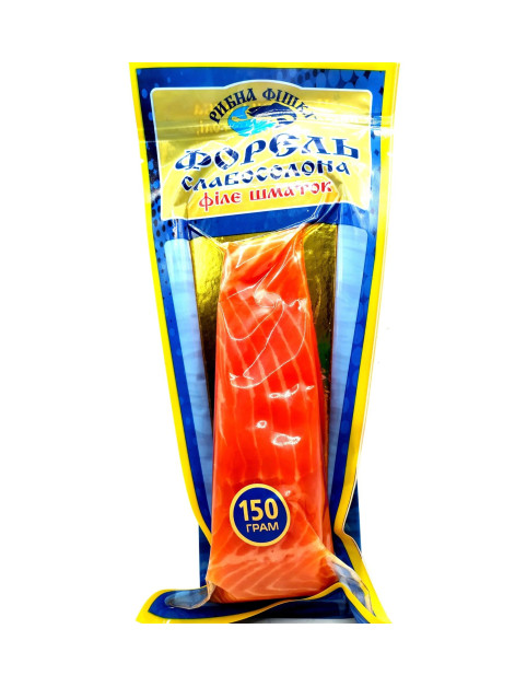 Сьомга - Форель слабосолона 150г