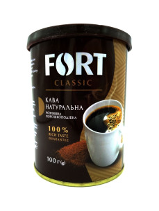 FORT Кава розчина з/б 100г