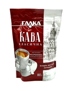 Галка Кава розчинна ДП 100г
