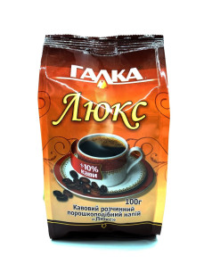Галка Напій розчинний Люкс 100г