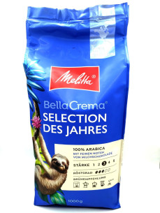 Melitta Bella Crema Selection Кава зерно 1кг