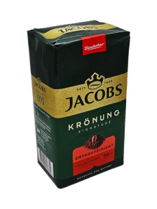 Jacobs Kronung Кава мелена без кофеїну 500г