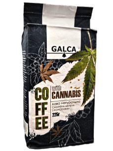 Галка Кава мелена з коноплями 225г