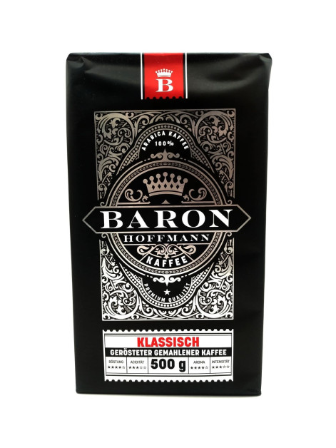 Кава BARON мелена в асорт.500гр