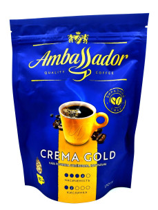 Ambassador Crema Gold Кава преміум 170г
