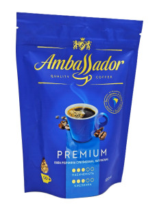 Ambassador Premium Кава розчинна дп 100г