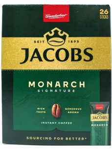 Jacobs Кава стіки коробка 26шт*1,8г