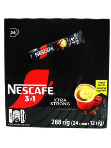 Nescafe 3 в 1 Кава стіки Коробка 24шт