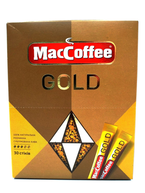 Кава MacCoffee Gold 30стіків