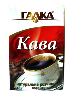 Кава нат розч Галка стік 2г